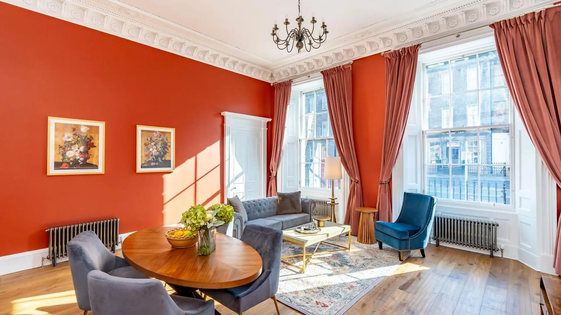 אדינבורו Dragon Suites Luxury Apartments At 9 Albyn Place בריטניה
