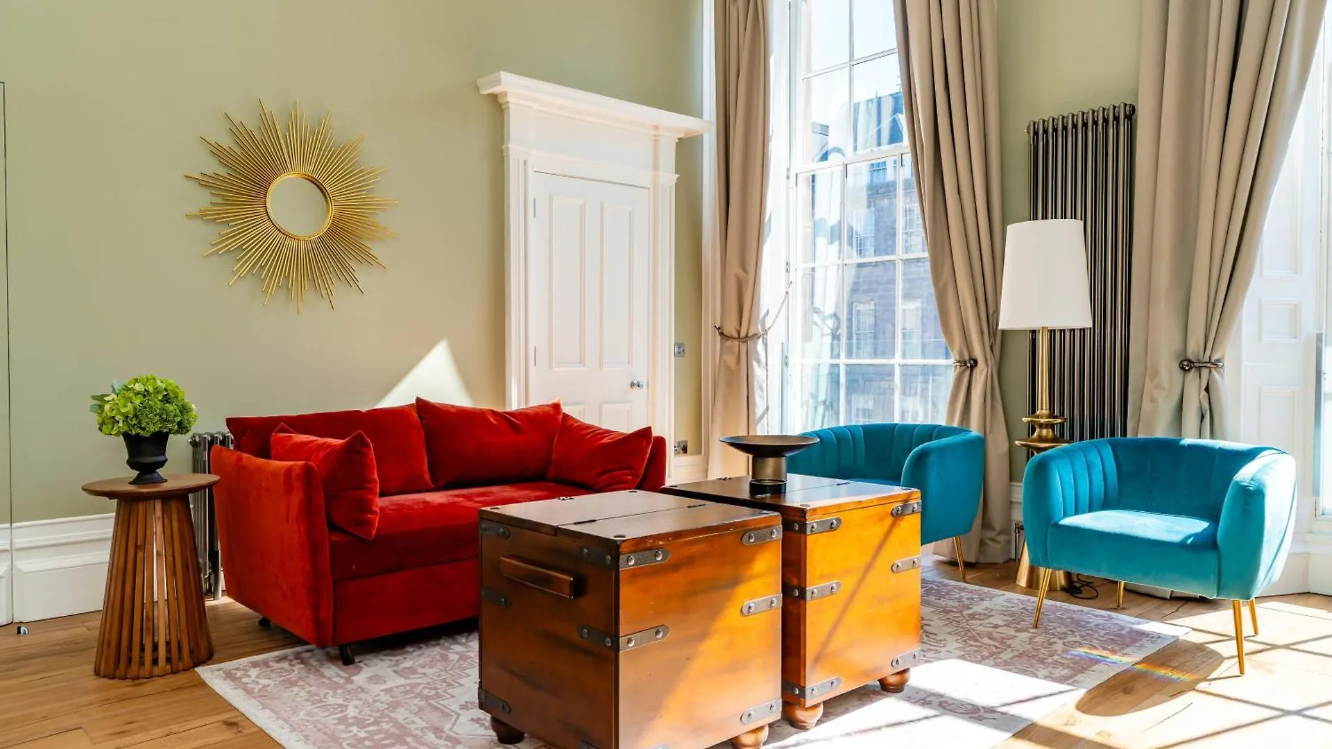 אדינבורו Dragon Suites Luxury Apartments At 9 Albyn Place